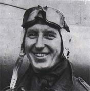 Peg Sayer-Pilot for the E-28 WHittle jet