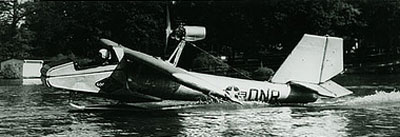 Goodyear Rubber Plane Water Landing