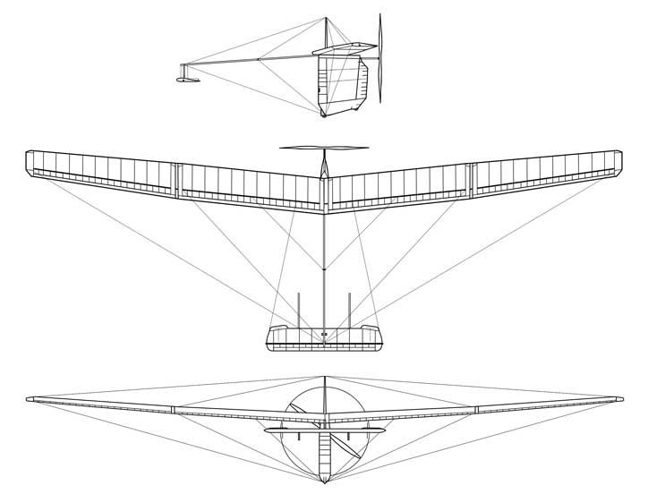 3 View of the Gossamer Albatorss