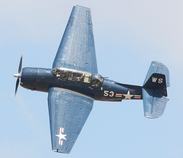 Grumman Avenger Inflight