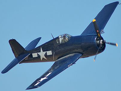 Grumman F6F Hellcat  Flying