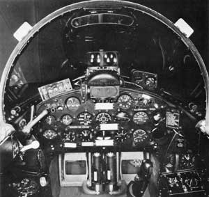 Grumman F9F Panther Cockpit.