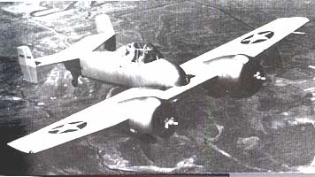 XF5 Grumman Skyrocket flying