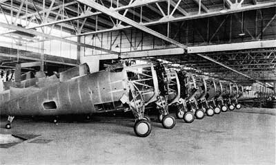 Grumman F4F Factory