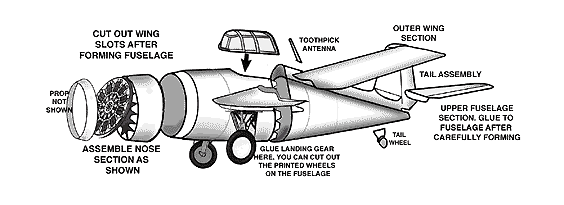 Assembly Detail for the Grumman Wildcat