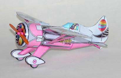  Easter repaint of Hall Bulldog paper model