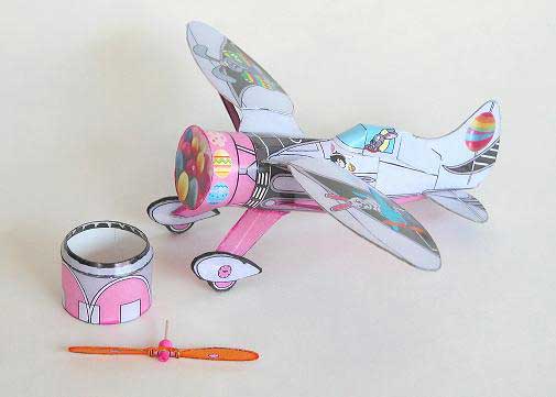  Easter repaint of Hall Bulldog paper model