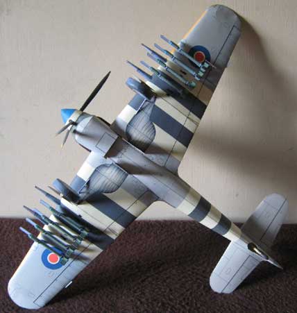 Hawker Typhoon's bottom