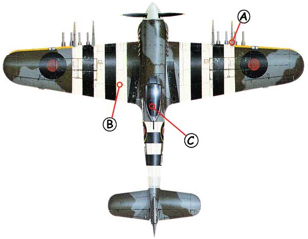 Hawker Typhoon Callout Top