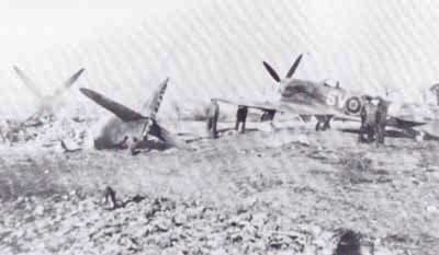 Hawker Typhoon Crash