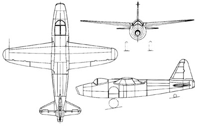 3 View of the Heinkel He-178