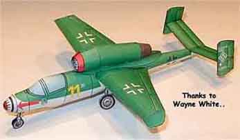 HE-162 Volksjager Fighter