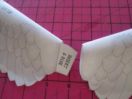 Wings coming together