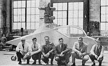 Hiller XH-44 Hillercopter crew