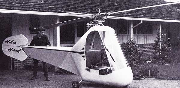 Hiller Hornet at Home