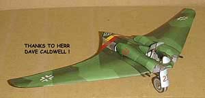 Dave's Horten Flying wing