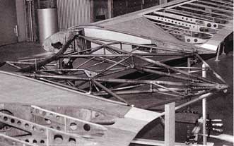 Horten Ho-IV center construction