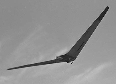 Horten Ho-IV in glorious flight