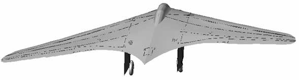 Computerized HO-IX glider2