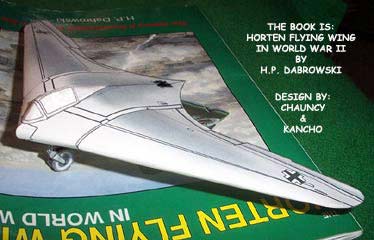 Horten H-IX paper model