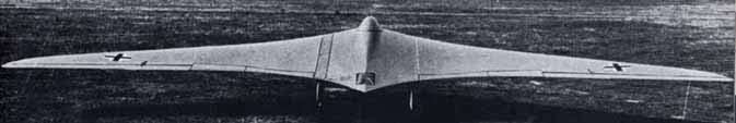 Horten IX rear view
