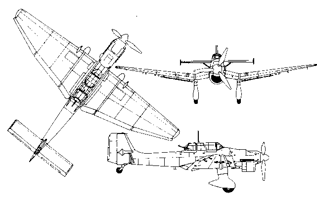 Junkers Ju 87 STUKA 3 view