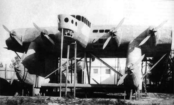 Kalinin K-7 Russian Giant Trasnport/Bomber Prototype