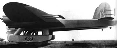 Kalinin K-7 Russian Giant Trasnport/Bomber Side View