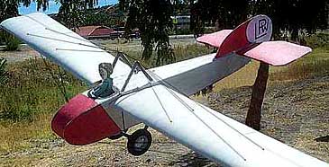 The Leeming, Price & Wood 1920s Glider paper model