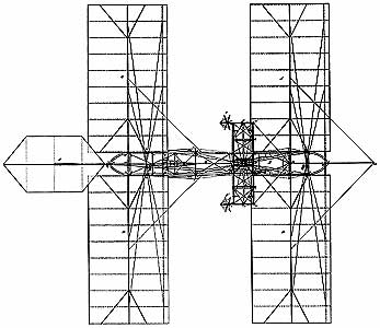 langley early flying machine top view
