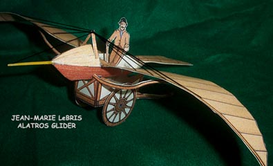 LeBris Albatros Glider model