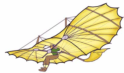 Lilienthal Glider sketch