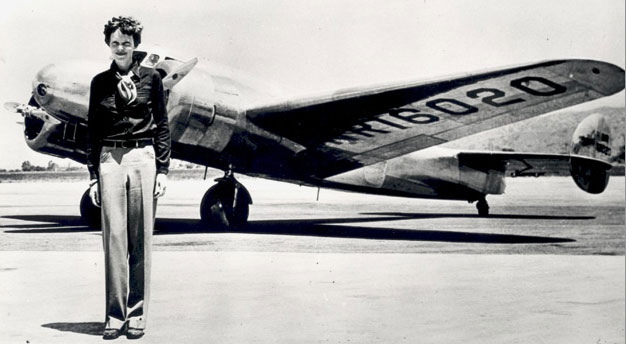 Amelia Earthart and her Electra