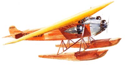 Friendship, the plane Earhart was passanger for the flight over the Atlantic