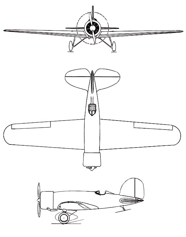 3 View of the Lockheed Explorer