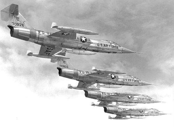 Lockheed F-104 Starfighter USAF Squad