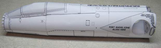 Starfighter fwd fuselage