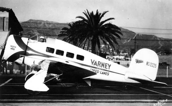 Lockheed Orion Varney Speed Lines