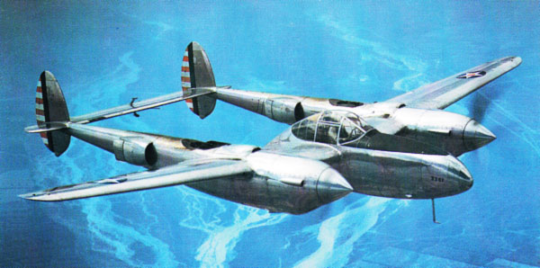 illustration for Lockheed P-38 Lightning