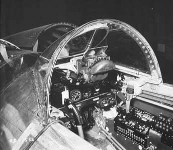 Lockheed F-80 cockpit