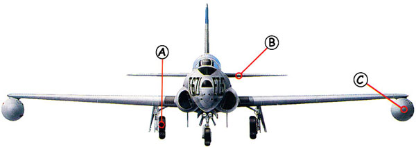 Lockheed P-80 Shooting Star Callout