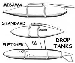 P-80 Shooting Star-Tip Tanks