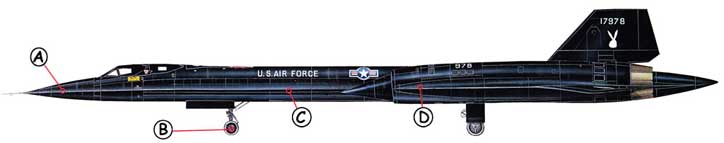 Lockheed SR-71 Callout