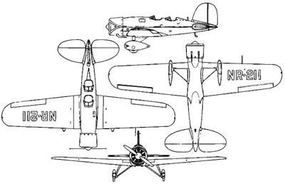 3 view Lockheeed Sirius