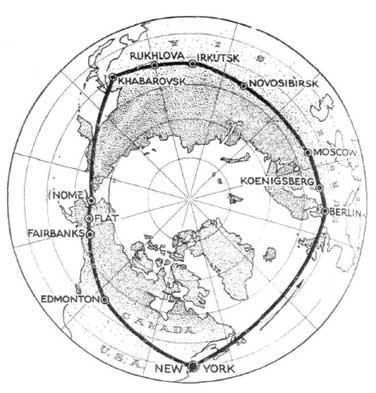 Wiley Posts Round the world trip