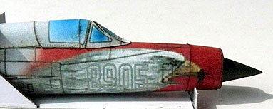 Nose Details of Glessner mig-21