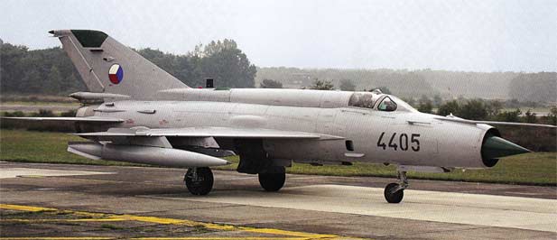 Mig-21 on strip