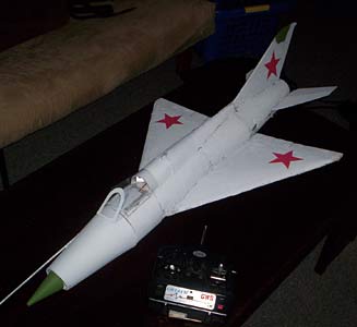 MiG-21 RC-model