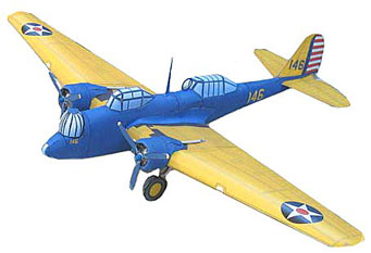 Drawing of B-10 Bomber