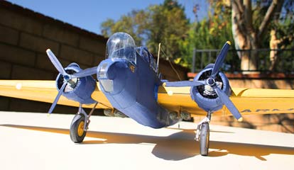Martin B-10 bomber cardmodel